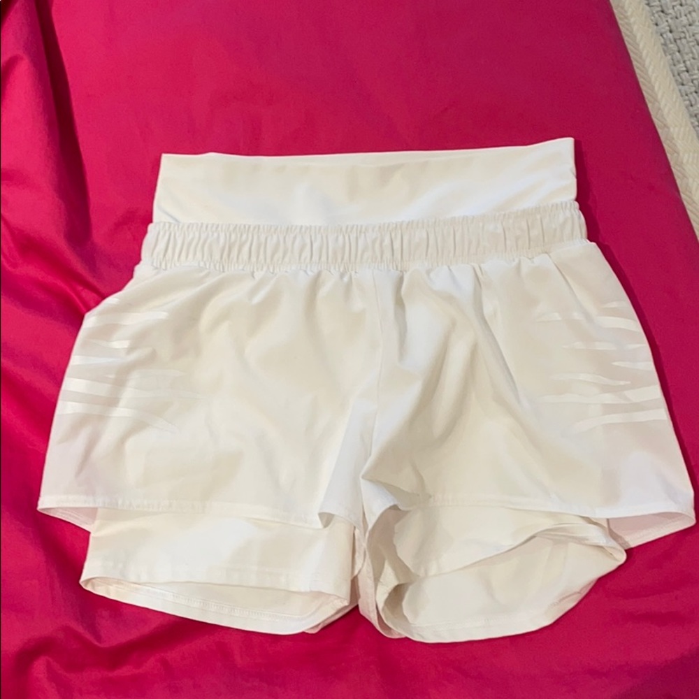 Workout shorts with built in tighter shorts